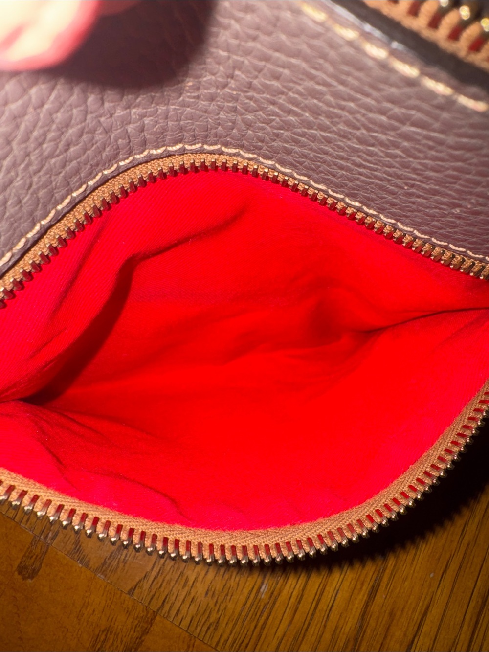 Dooney & Bourke Allison Pebble Leather Bag - Picture 15 of 15